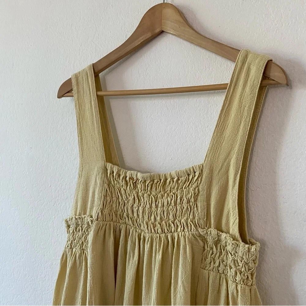 FREE PEOPLE | Delphine Midi Dress in Pampas - Picture 9 of 16